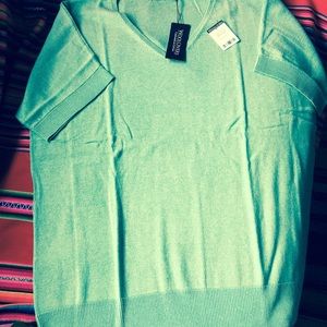 S/S TUNIC, COTTON/CASHMERE BLEND, UK, FLATTERING!